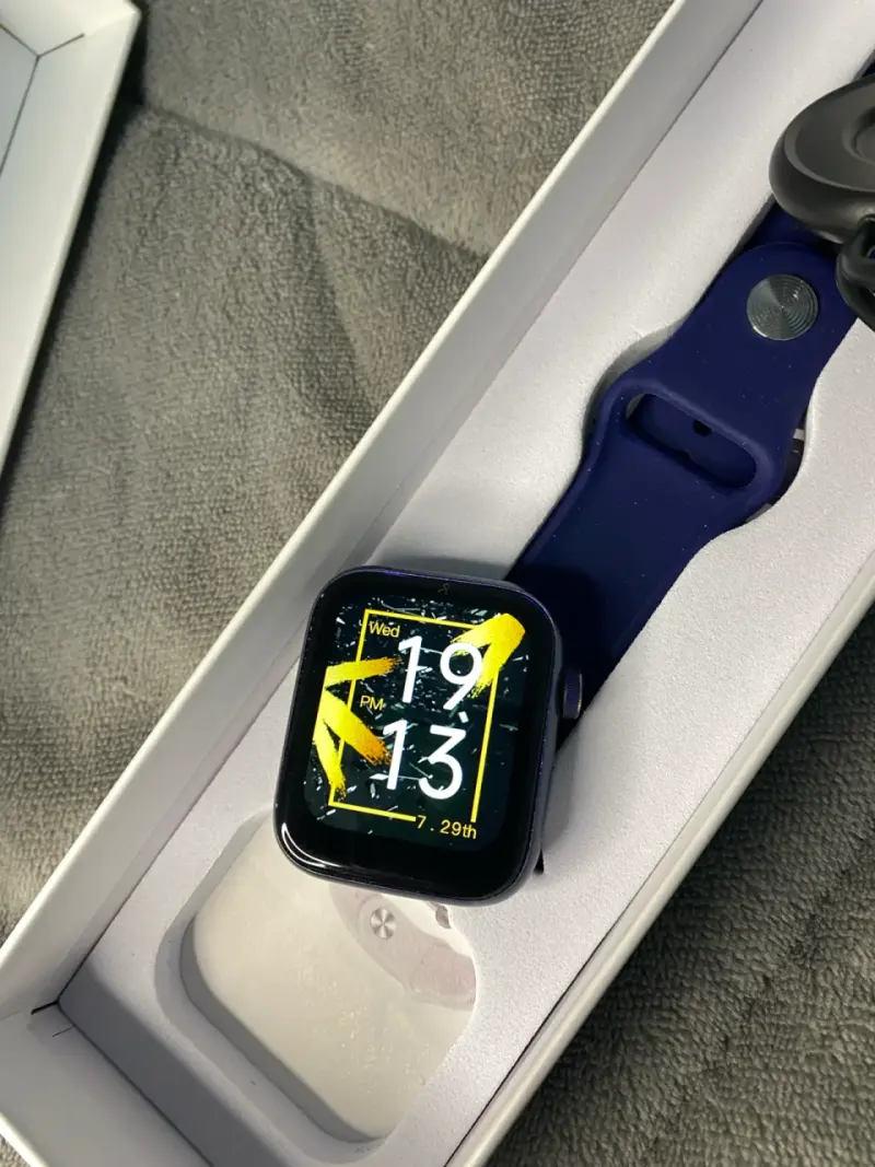 Smartwatch T55+ Series 6 con Correa Azul - 2