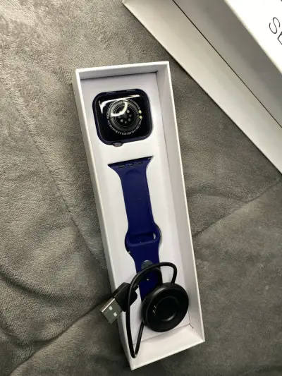 Smartwatch T55+ Series 6 con Correa Azul - miniatura 4