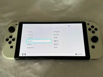 Nintendo Switch OLED Blanca 64GB Completa + Caja - miniatura 2