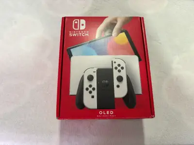 Nintendo Switch OLED Blanca 64GB Completa + Caja - miniatura 3