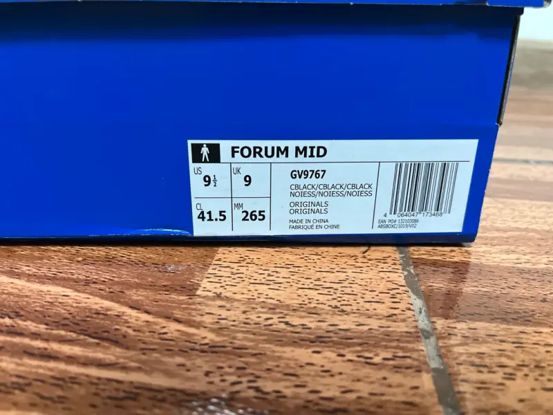 Adidas Forum Mid – Triple Black | Talla 41.5 - 6