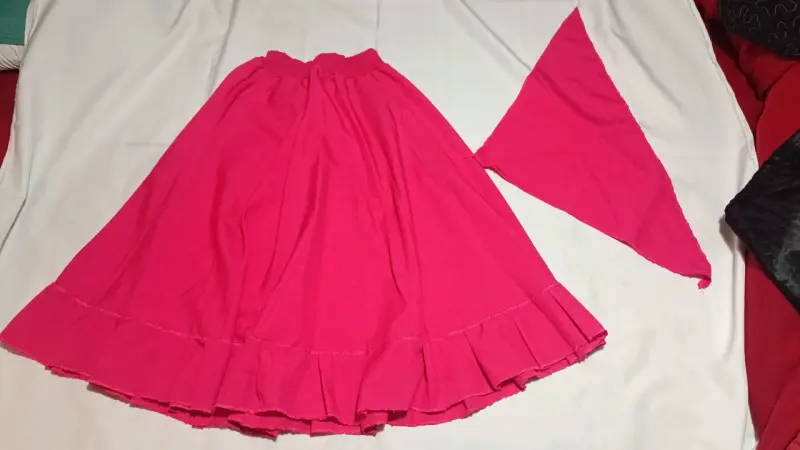 Trajes de chilote y gitana talla 12 da hasta 14 - 2