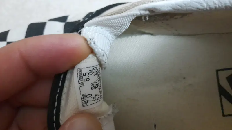 Zapatillas Vans Checkerboard talla 39 poco uso - 2