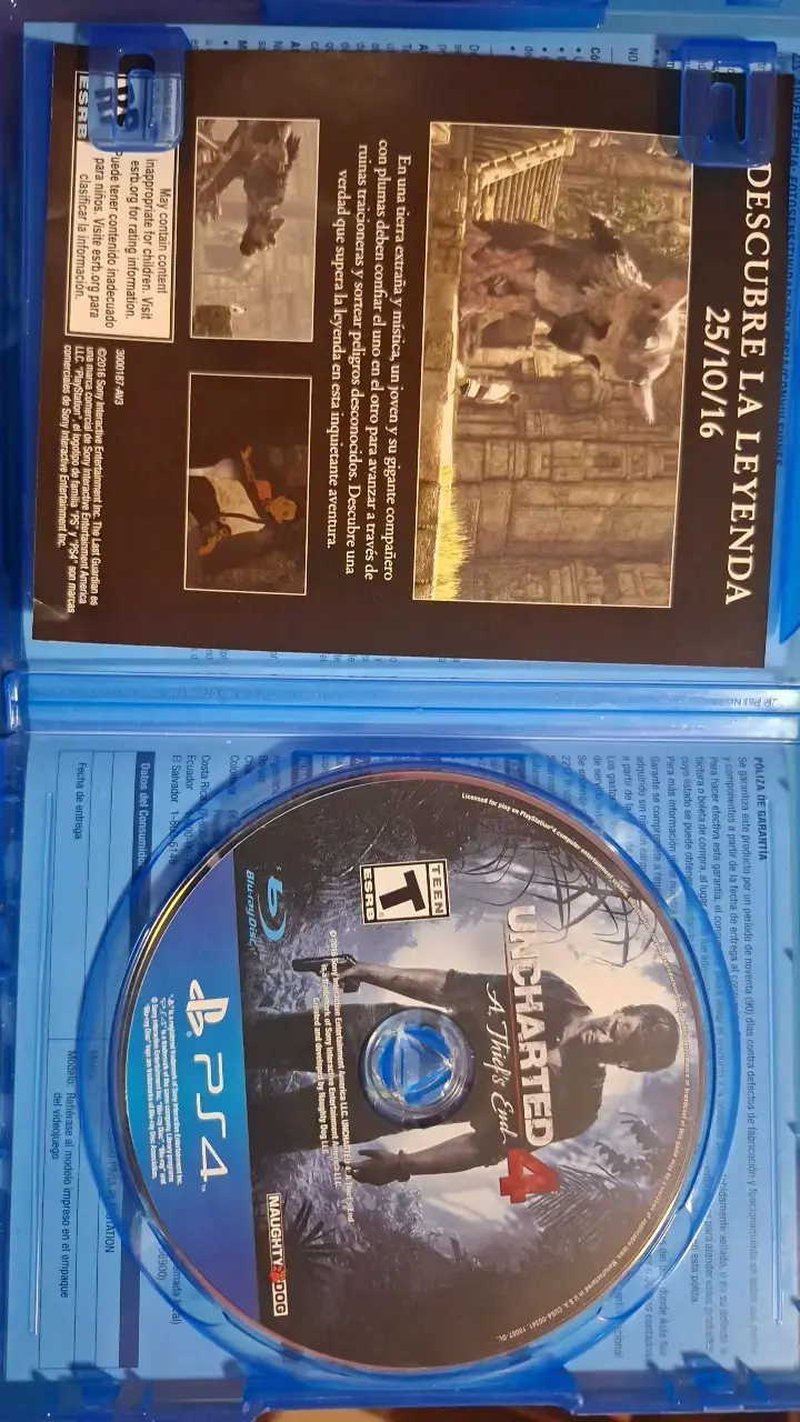 Juego PS4 Uncharted 4 A Thief's End - 2
