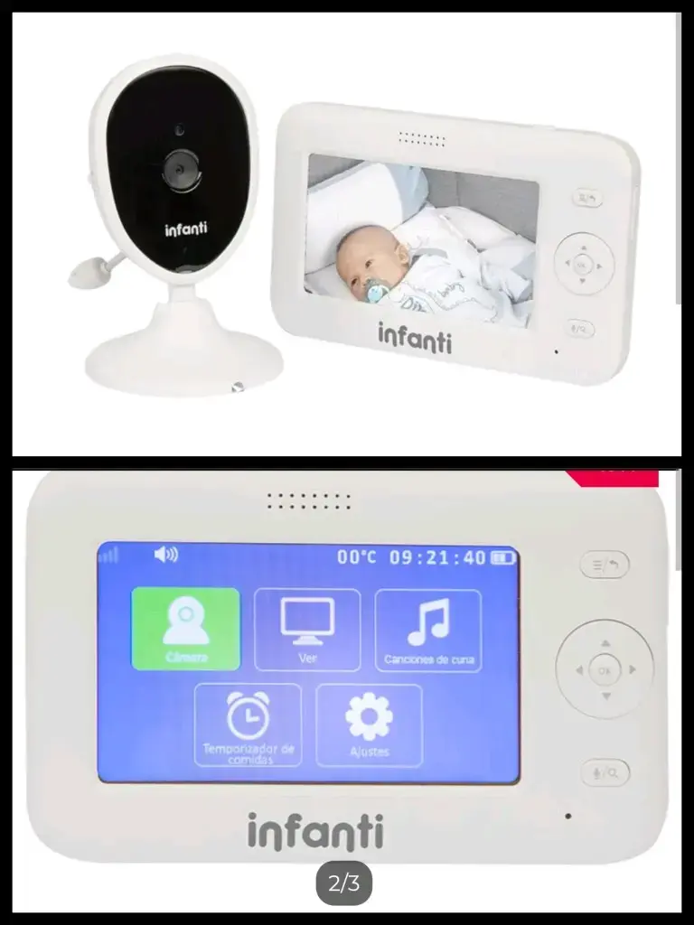 Monitor de Bebé con Cámara Infanti