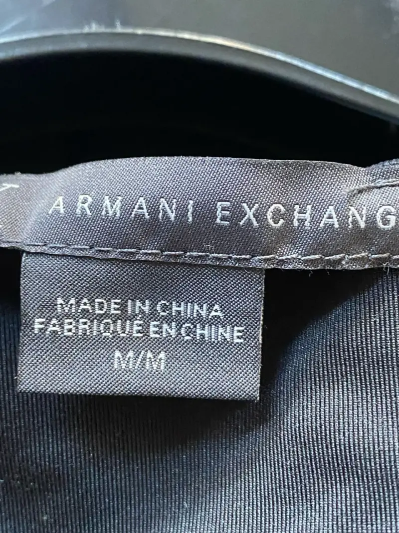 Vestido negro sin mangas Armani Exchange - 3