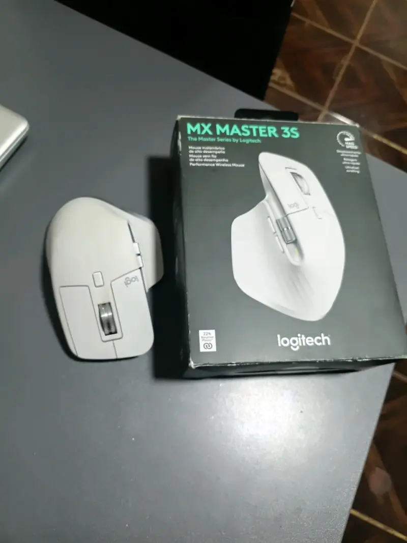 Mouse inalámbrico Logitech MX Master 3S blanco - 1