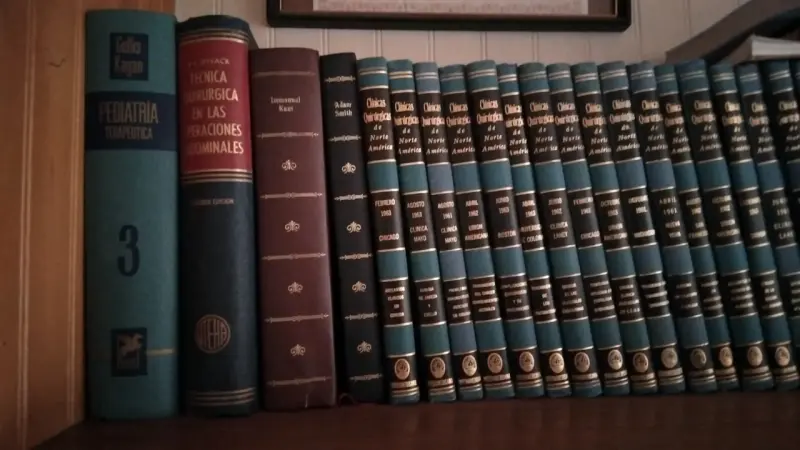 Colección de libros médicos y filosóficos
