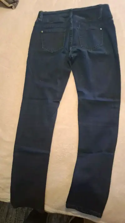 Jeans ajustados azul oscuro Brigitte Naux - miniatura 3