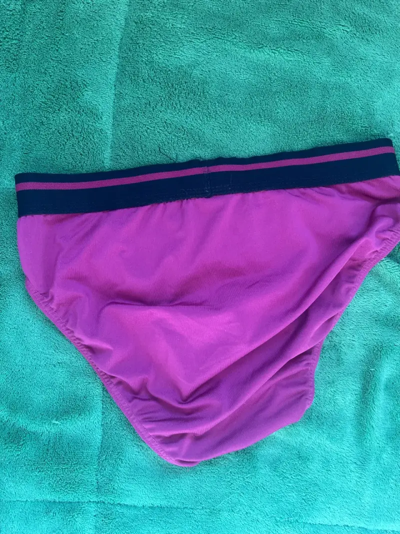Calzoncillo hombre color burdeos - 2