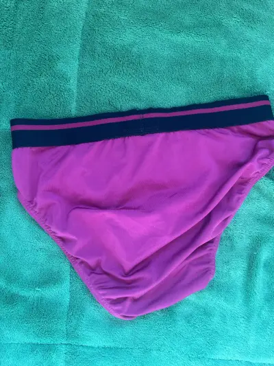 Calzoncillo hombre color burdeos - miniatura 2