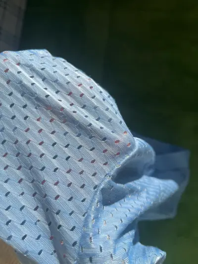 Boxer calzoncillo azul de malla para hombre - miniatura 3