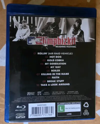 Blu-ray Limp Bizkit Reading Festival Edición Ltda. - miniatura 5