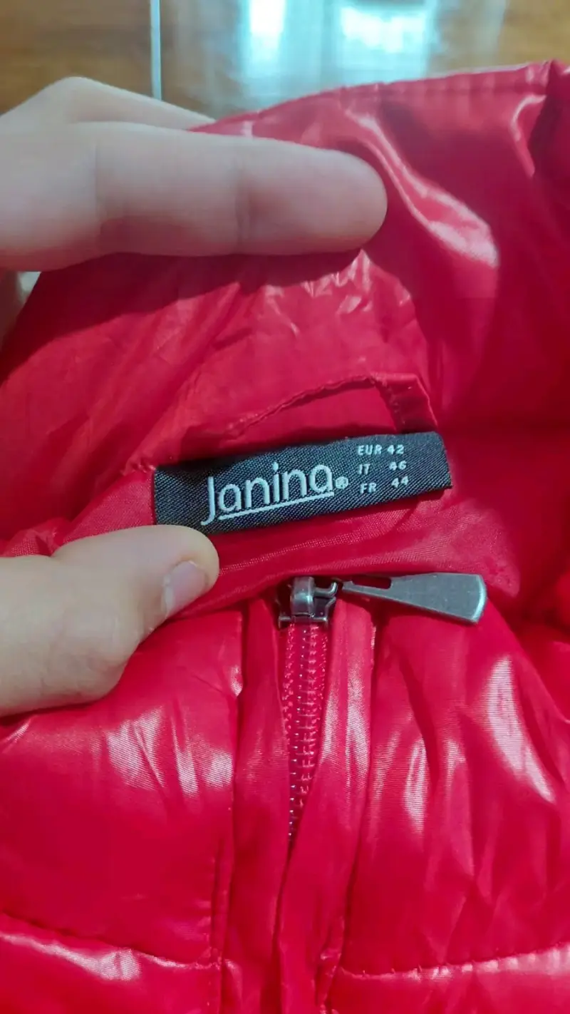Chaqueta acolchada roja Janina para mujer - 2
