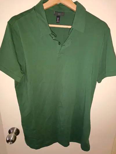 Polera Polo Verde Hombre Talla M - miniatura 1
