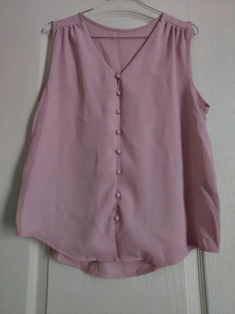 Blusa sin mangas talla s