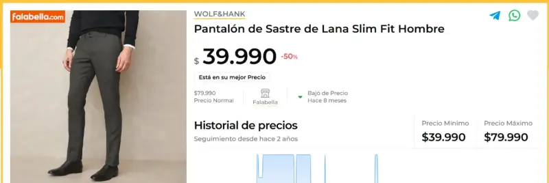 Pantalon Wolf and Hank XXL - 2