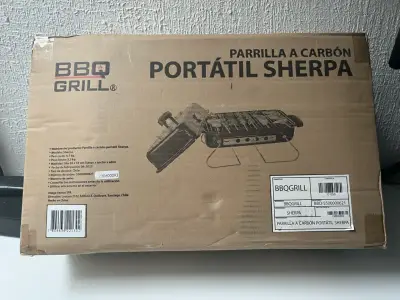 Parrilla a carbón portátil BBQ Grill Sherpa - miniatura 1