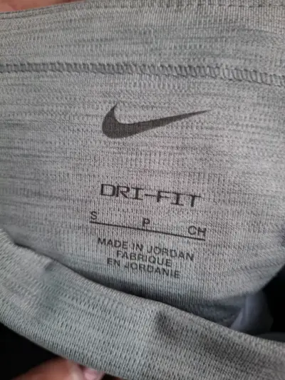 Leggings deportivos Nike Dri-Fit grises - miniatura 2