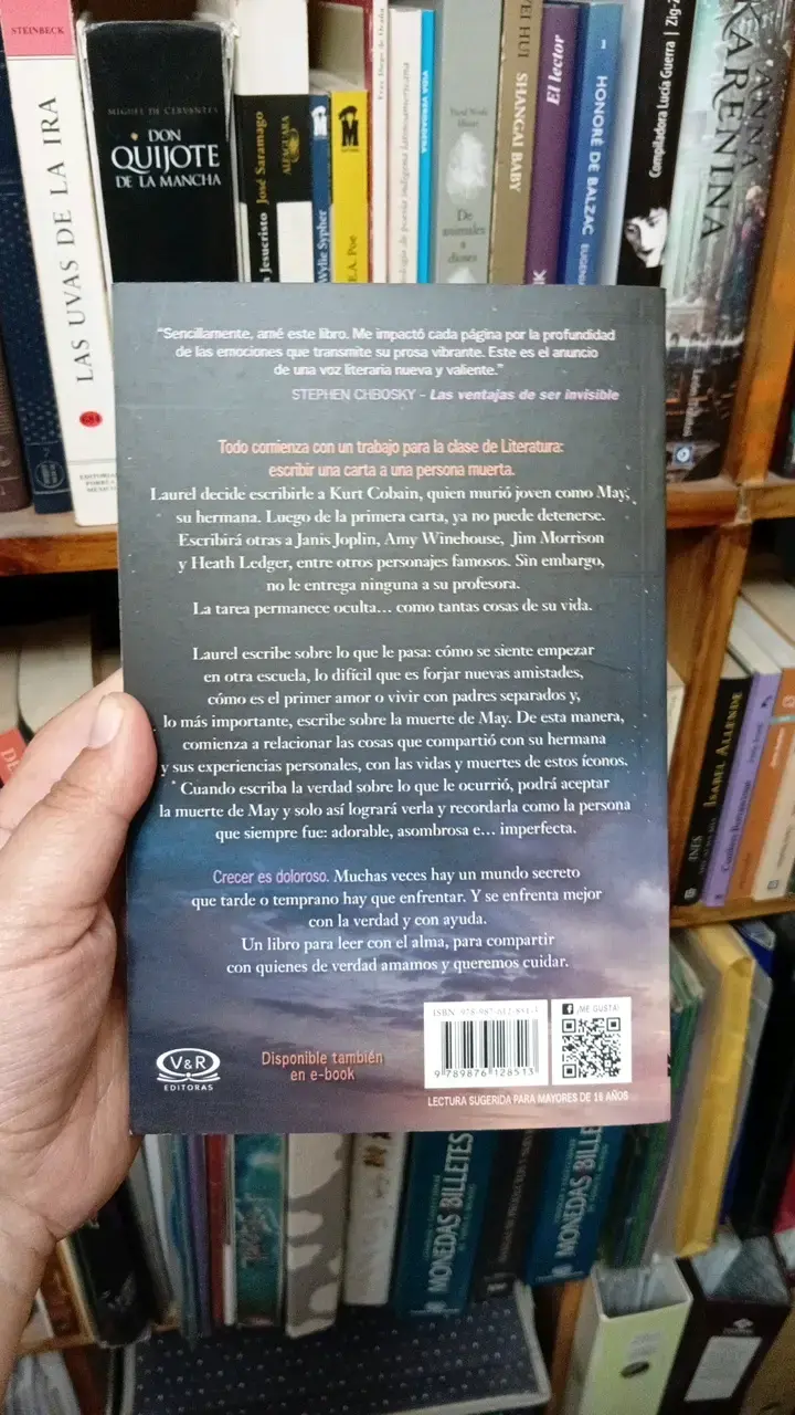 Libro 'Cartas de Amor a los Muertos' de A. Dellair - 2