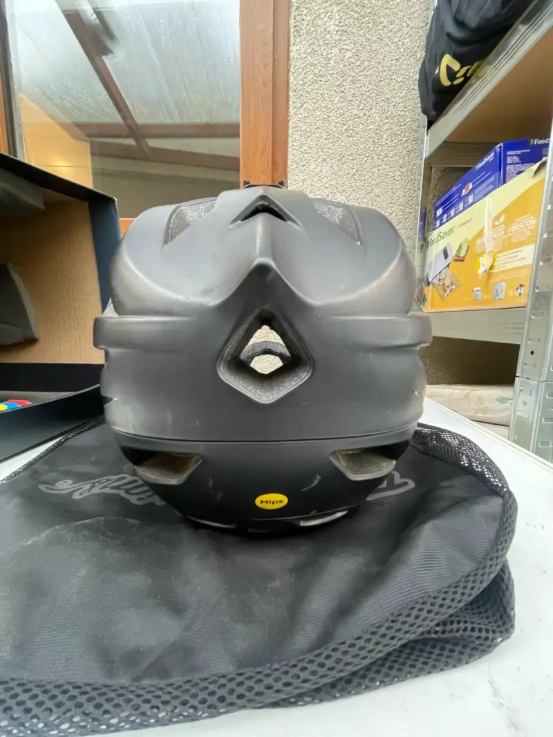 Casco de ciclismo integral Troy Lee Designs negro - 3