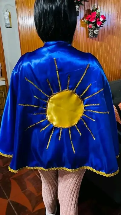 Traje de diablada azul - miniatura 1