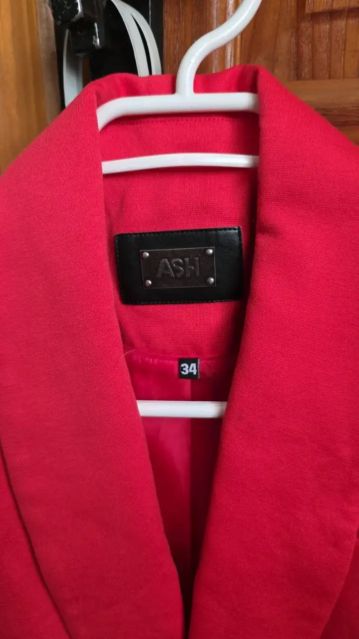 Blazer rojo para mujer talla 34 - 2
