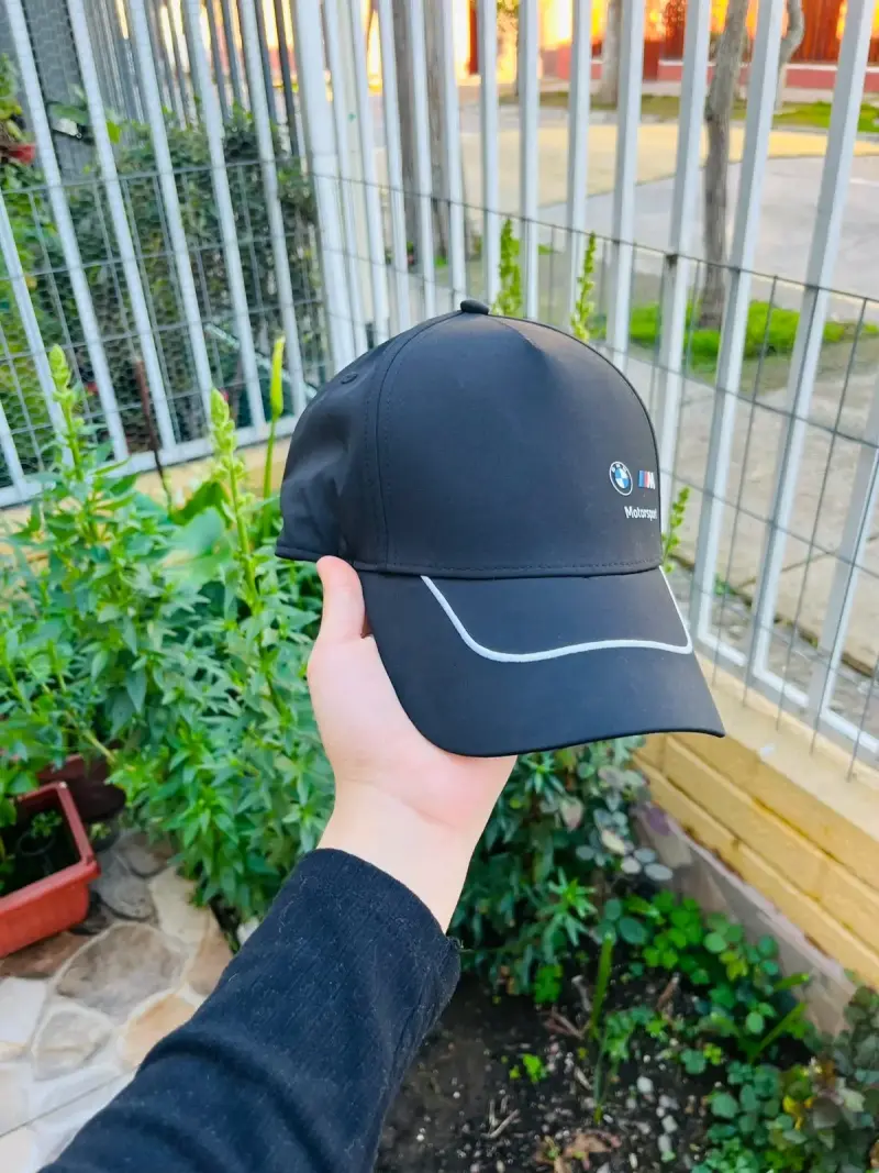 Gorra negra BMW Motorsport con logo - 2