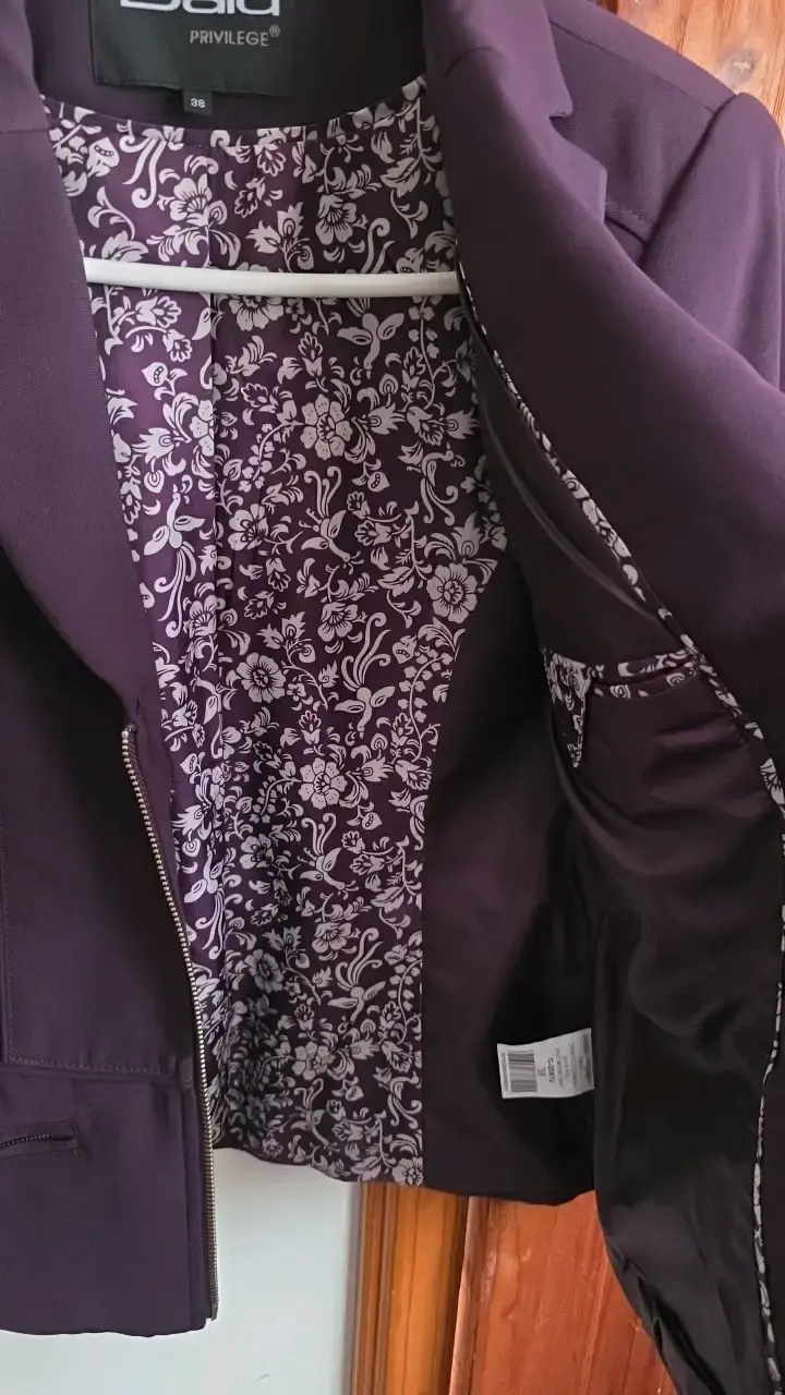 Blazer morado para mujer Dalu Privilege - 4
