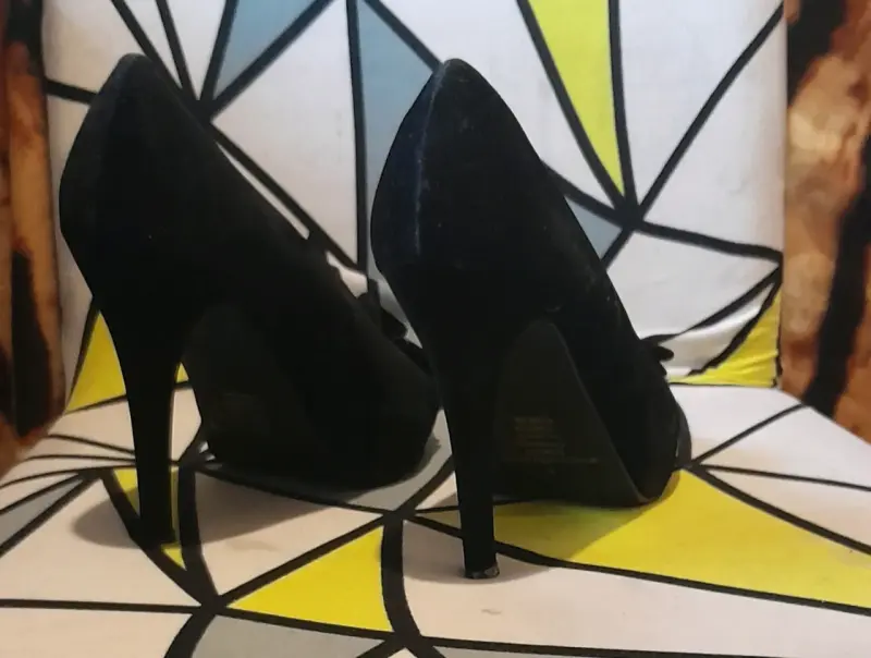 Zapatos de Tacón Alto Negros Elegantes