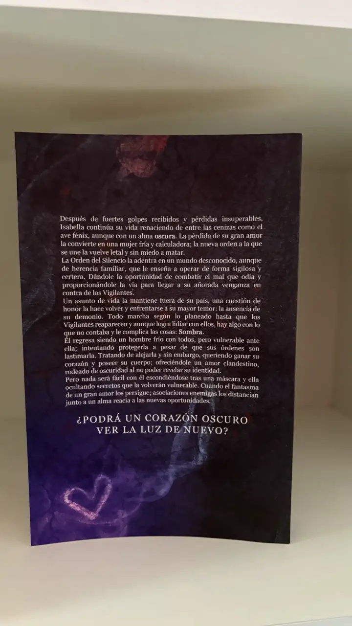 Libro Corazón Oscuro de Jasmin Martínez - 4