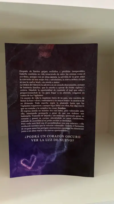 Libro Corazón Oscuro de Jasmin Martínez - miniatura 4