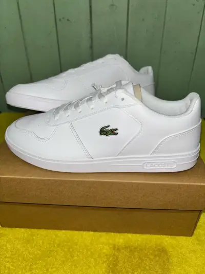 Zapatillas blancas Lacoste T base  para hombre - miniatura 1
