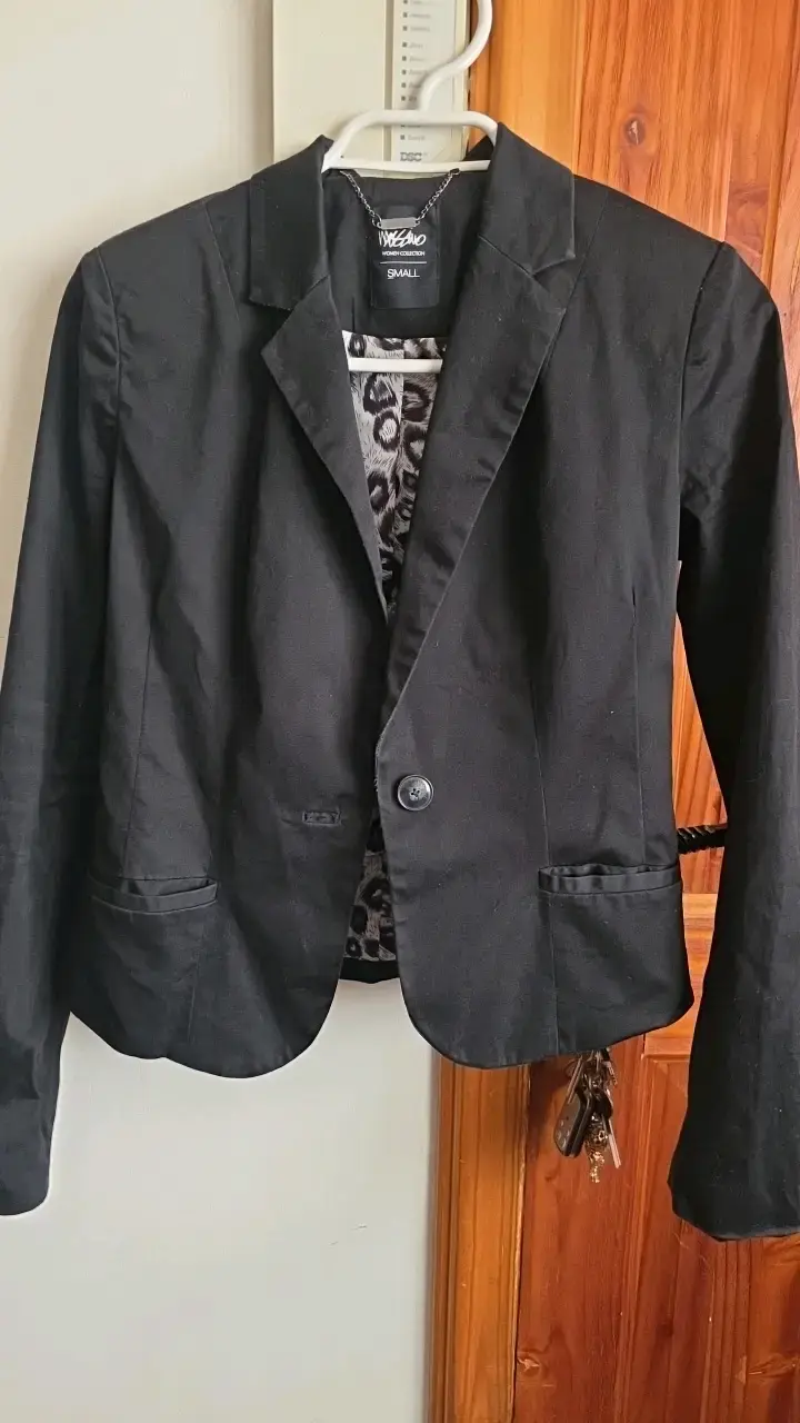 Blazer negro mujer Mazzano talla S - 1