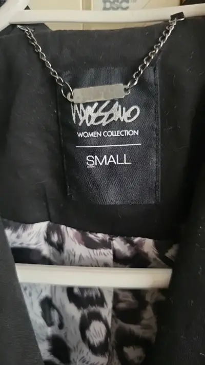 Blazer negro mujer Mazzano talla S - miniatura 2