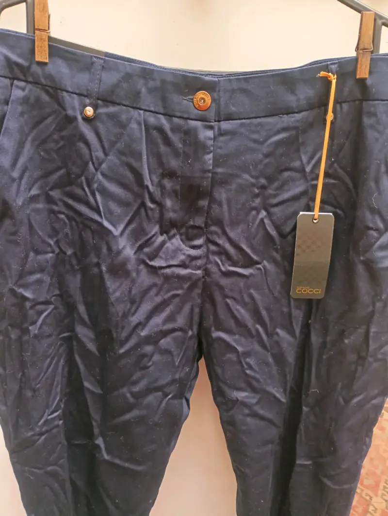 Pantalones azul marino para mujer marca Cocci - 2