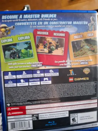 Juego PS4 LEGO Worlds Como nuevo - miniatura 3