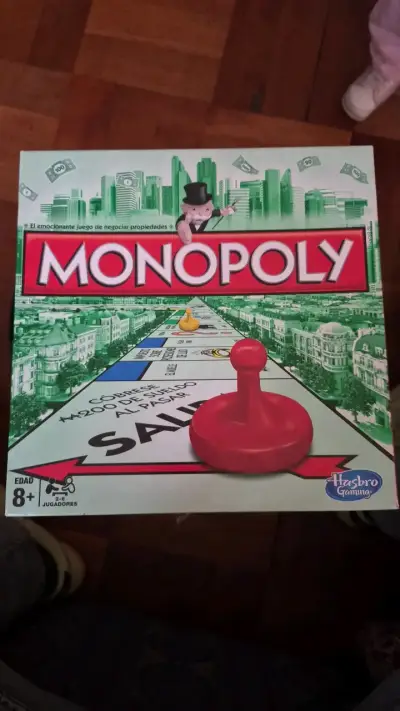 Juego de mesa Monopoly clásico Hasbro - miniatura 1
