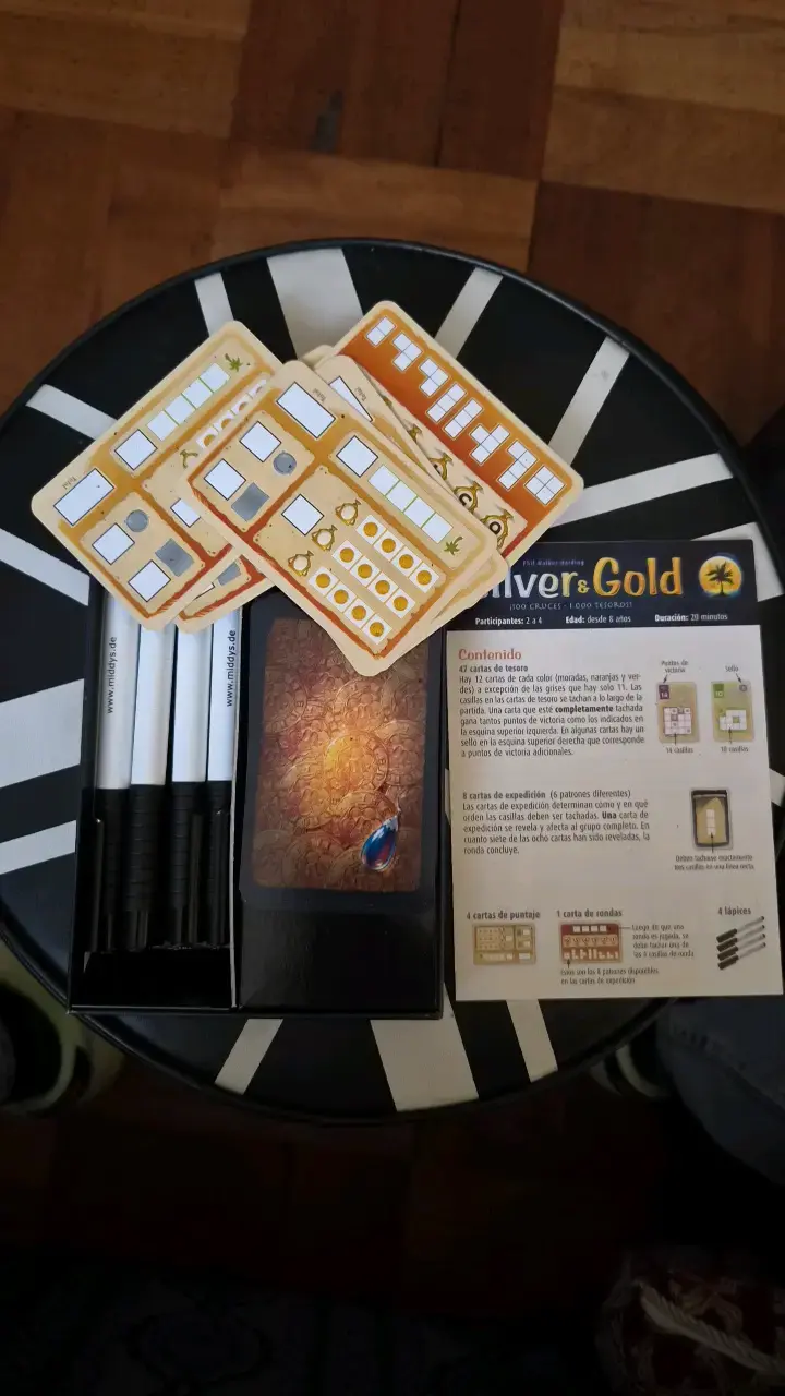 Juego de Mesa Silver & Gold de Fractal Juegos - 3