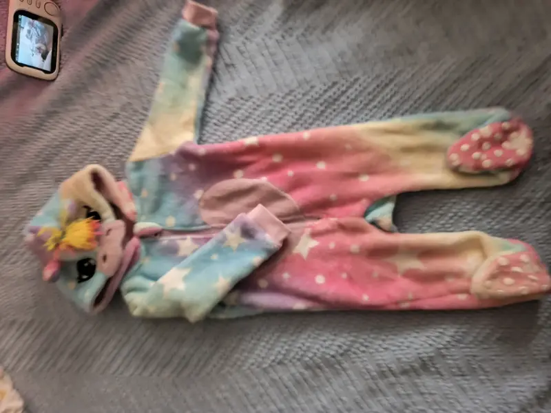 Enterito de unicornio para bebé multicolor - 1