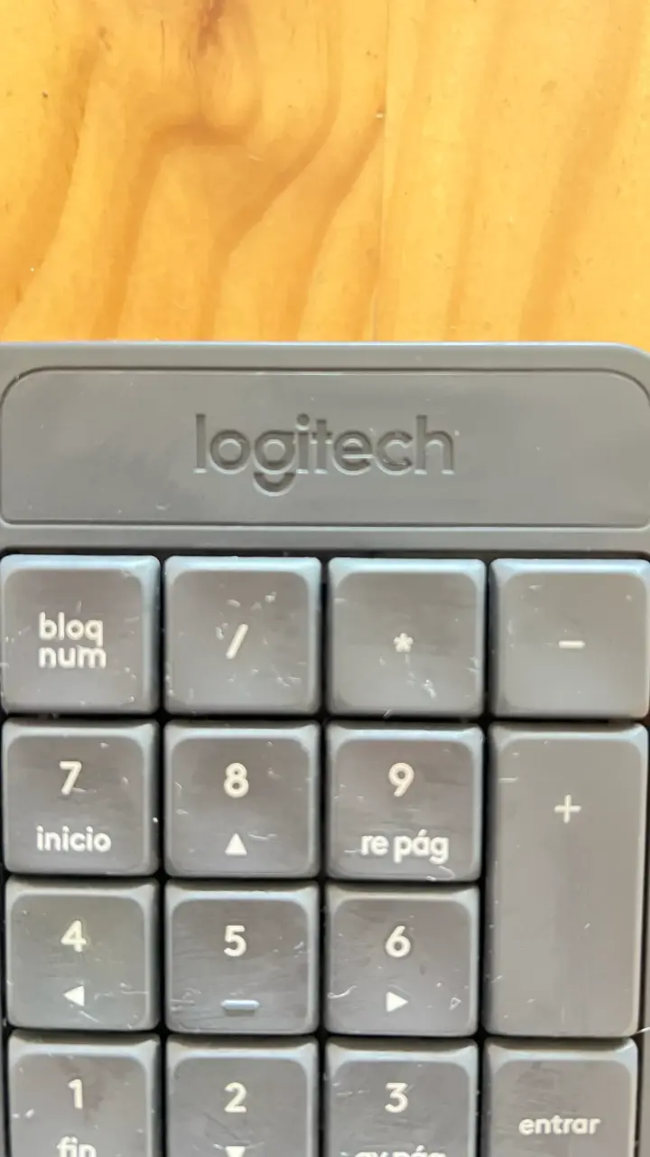 Teclado y mouse inalámbricos Logitech color azul - 3