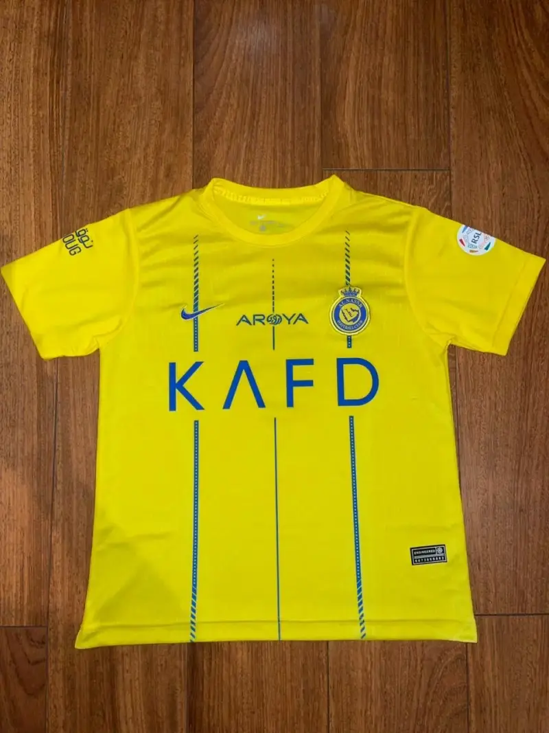 Camiseta de fútbol amarilla Nike Al Nassr Ronaldo - 1