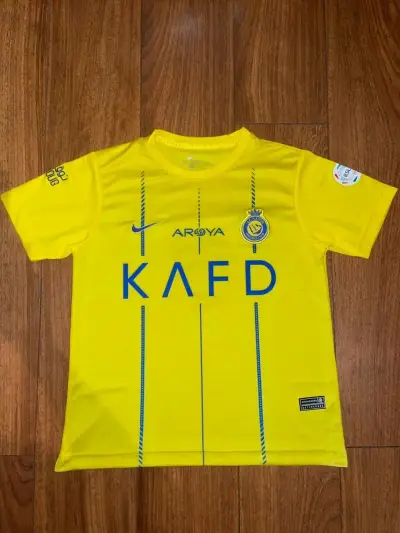 Camiseta de fútbol amarilla Nike Al Nassr Ronaldo - miniatura 1
