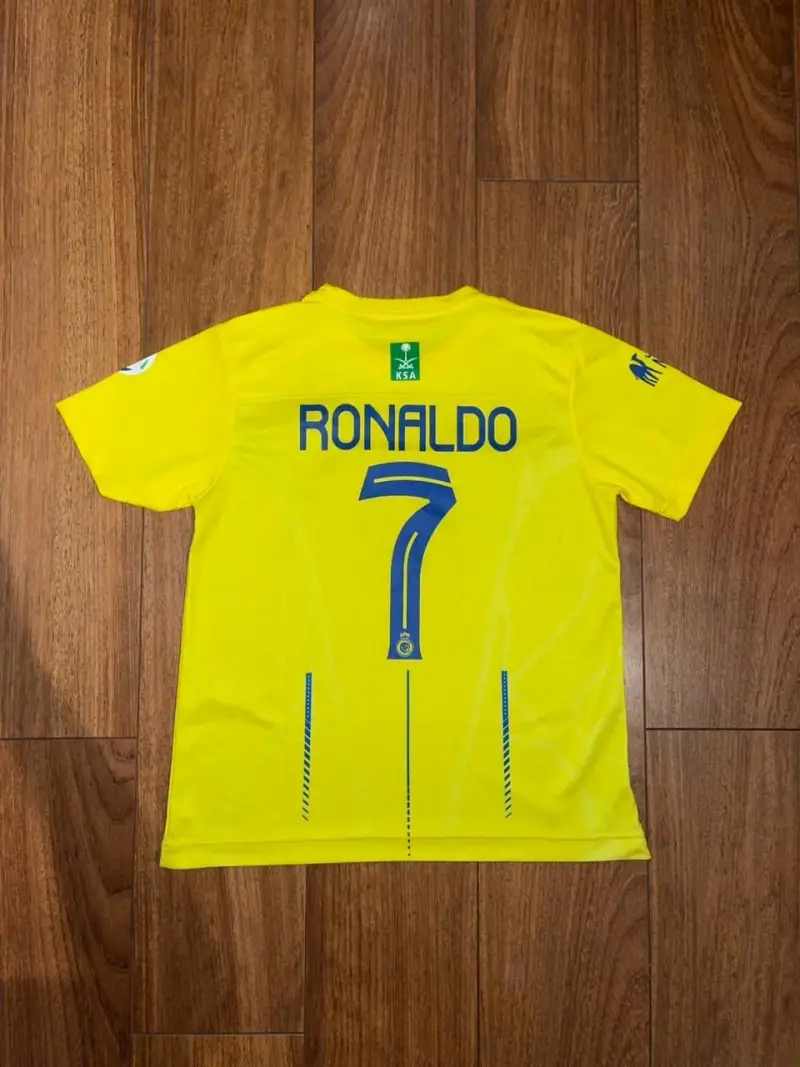 Camiseta de fútbol amarilla Nike Al Nassr Ronaldo - 2