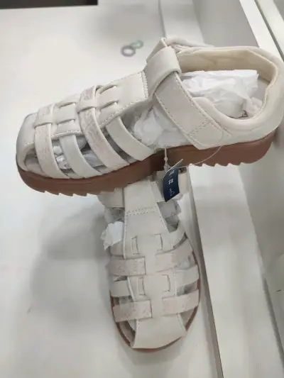 Sandalias blancas para niña Coniglio - miniatura 1