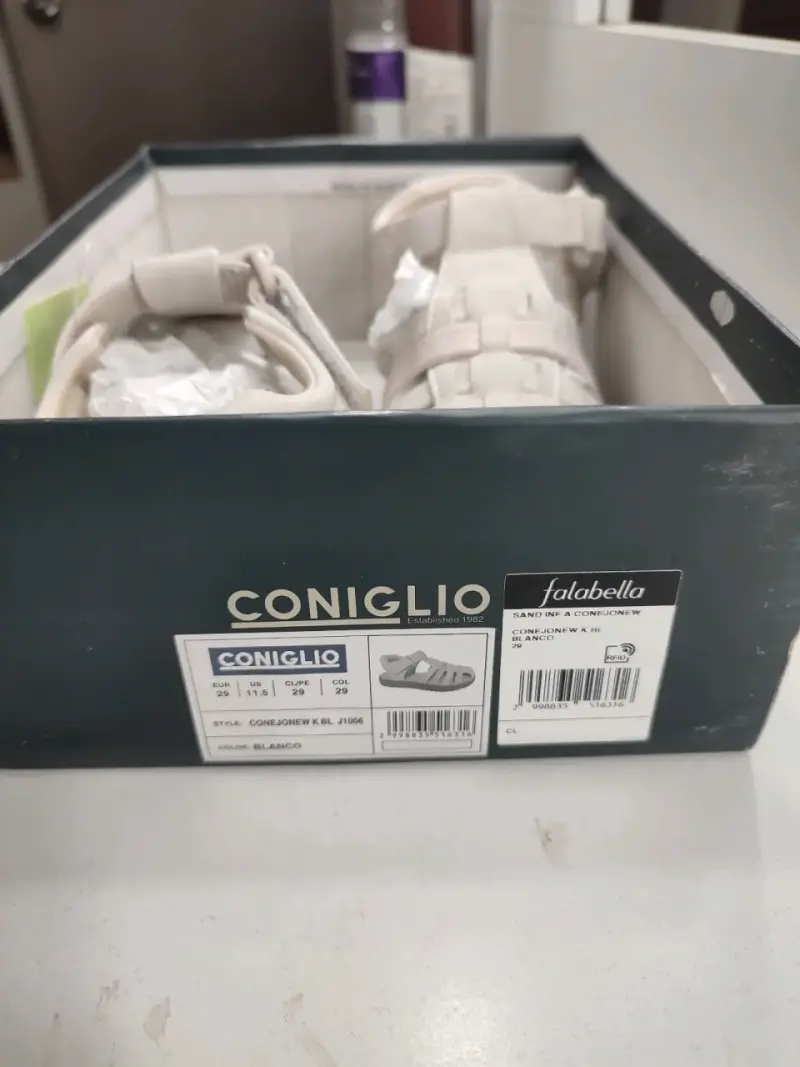 Sandalias blancas para niña Coniglio - 3