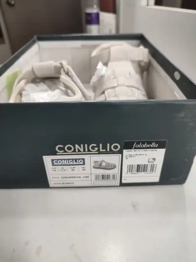 Sandalias blancas para niña Coniglio - miniatura 3