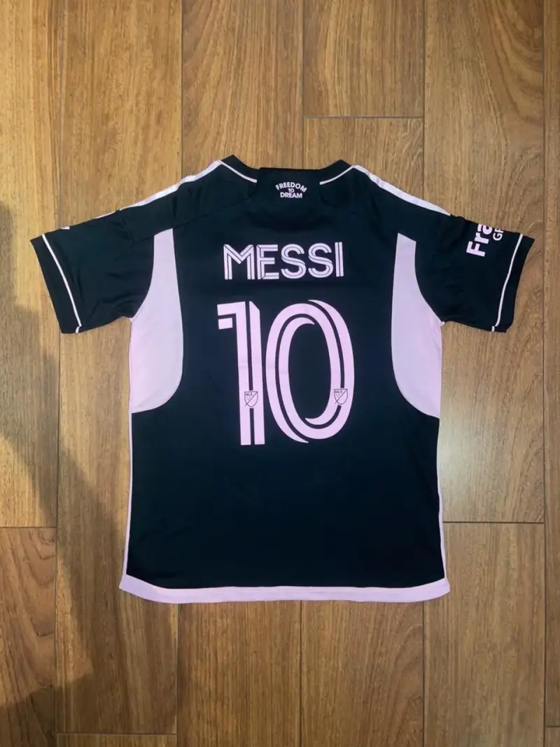 Camiseta Inter Miami Messi 2023 Negra - 2