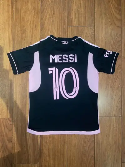 Camiseta Inter Miami Messi 2023 Negra - miniatura 2