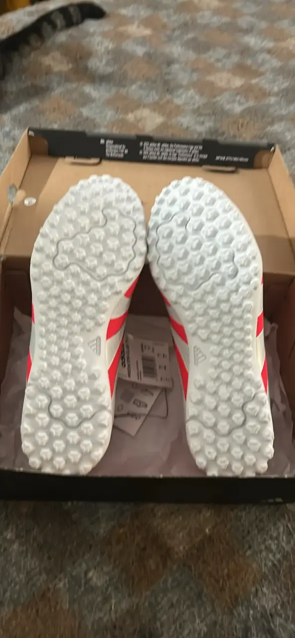 Zapatillas de fútbol Adidas Predator Club TF rojas - 6